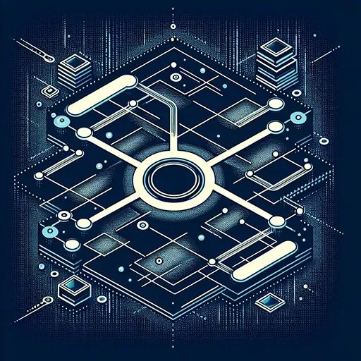 Bridges cross-chain em DeFi - Representação artística