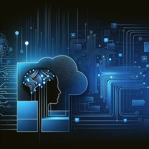 Edge Computing para IA - Representação artística