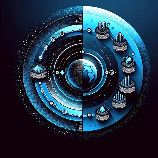 Fases de um projeto ICO - Representação artística