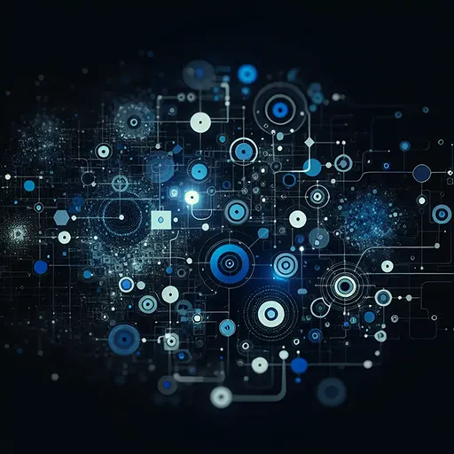 Redes Neurais Variacionais Auto-Encoder (VAE) - Representação artística