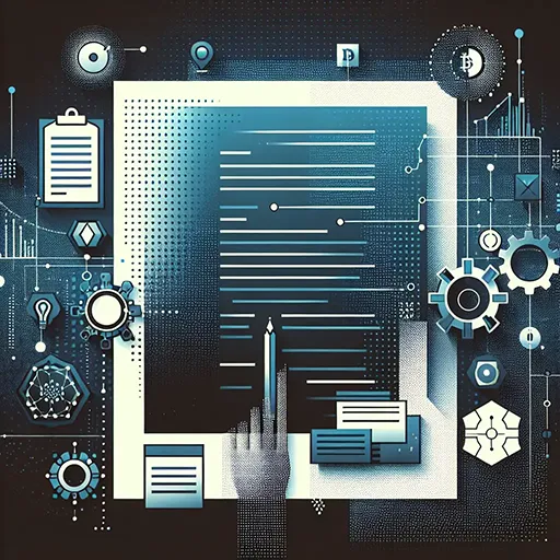 Whitepaper em ICOs - Representação artística