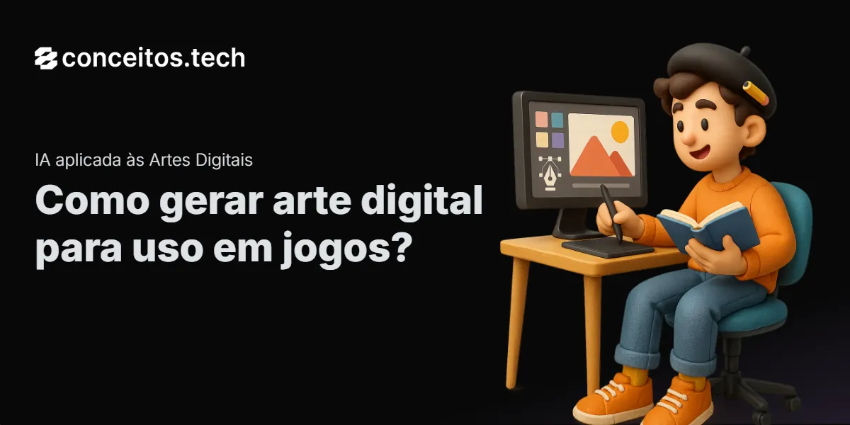 Compartilhe este tutorial: Como gerar arte digital para uso em jogos?