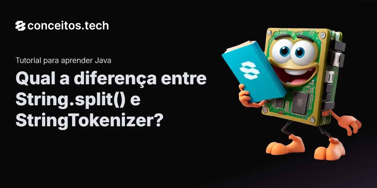 Compartilhe este tutorial: Qual a diferença entre String.split() e StringTokenizer?