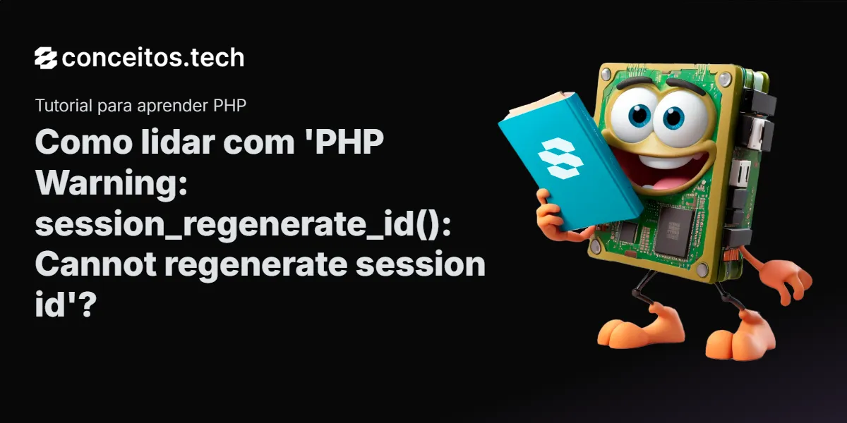 Compartilhe este tutorial: Como lidar com 'PHP Warning: session_regenerate_id(): Cannot regenerate session id'?