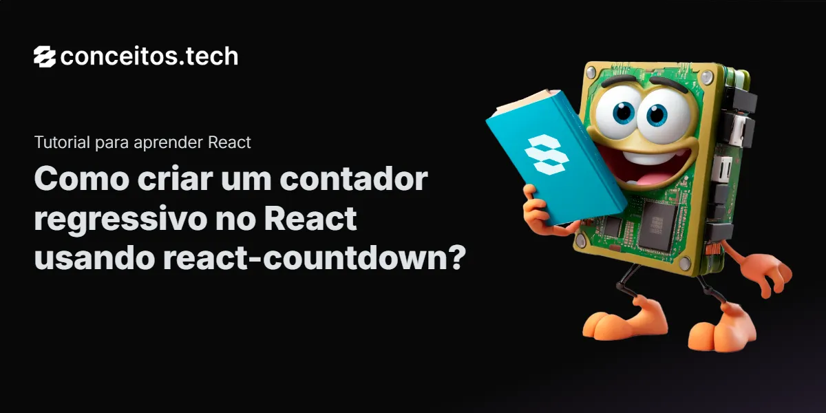 Compartilhe este tutorial: Como criar um contador regressivo no React usando react-countdown?
